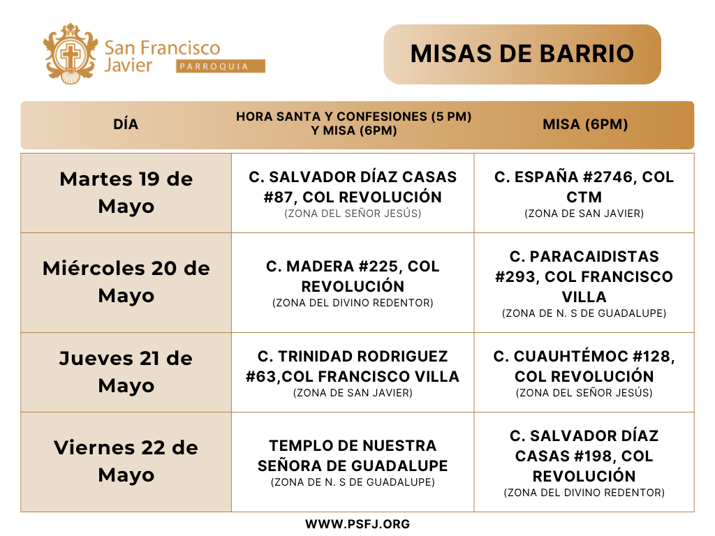 Misas de Barrio